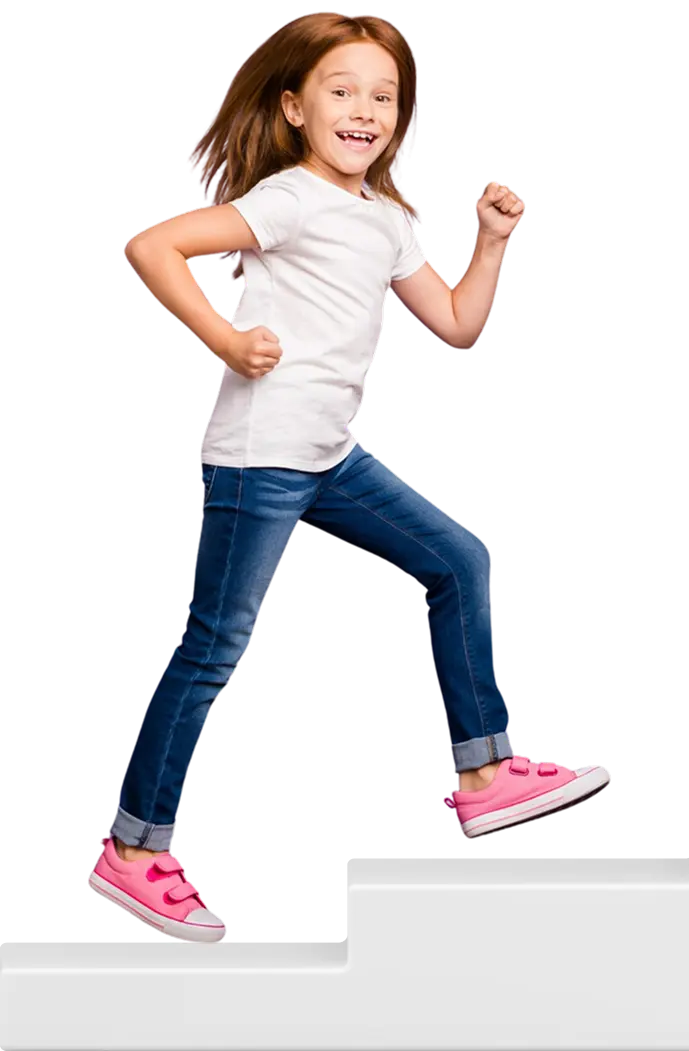 Therapist and child building skills through in-home ABA therapy