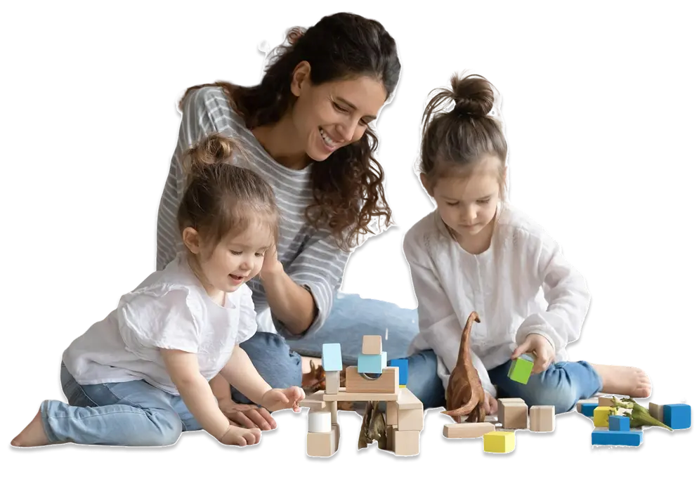 Teacher and students bringing ABA therapy into a school classroom
