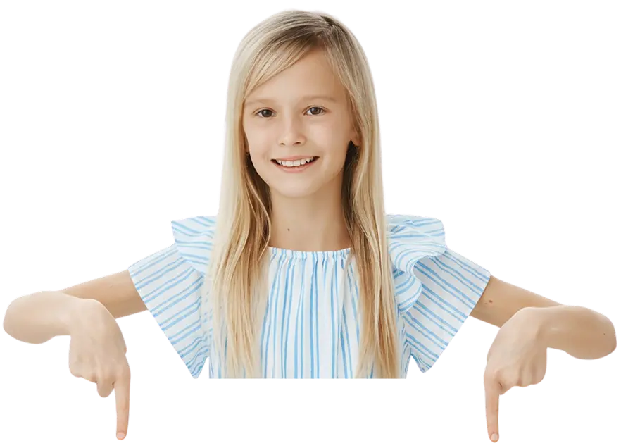 Smiling parent and child with questions about ABA therapy